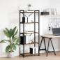 Preview: ARDEBO.de - Bücherregal Altholz 60 x 30 x 153 cm Holzwerkstoff