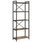 Preview: Bücherregal Altholz 60 x 30 x 153 cm Holzwerkstoff