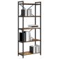 Preview: Bücherregal Altholz 60 x 30 x 153 cm Holzwerkstoff