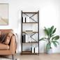 Preview: Bücherregal Altholz 60 x 30 x 153 cm Holzwerkstoff