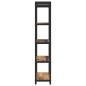 Preview: Bücherregal Altholz 60 x 30 x 153 cm Holzwerkstoff