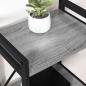 Preview: Bücherregal Grau Sonoma 60 x 30 x 83 cm Holzwerkstoff