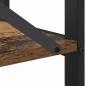 Preview: Bücherregal Altholz 60 x 30 x 83 cm Holzwerkstoff