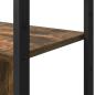 Preview: Regal Rauch-Eiche 80 x 30 x 155,5 cm Holzwerkstoff