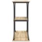 Preview: Konsolentisch Sonoma Eiche 101 x 35 x 80,5 cm Holzwerkstoff