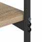 Preview: Konsolentisch Sonoma Eiche 101 x 35 x 80,5 cm Holzwerkstoff