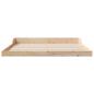 Preview: Bettgestell Braun 200 x 200 cm Kiefernholz
