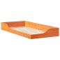 Preview: Bodenbettgestell Wachsbraun 100 x 200 cm Massivkiefer