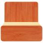 Preview: Wandmontierter Nachttisch 2 pcs Wachsbraun 44 x 32,5 x 40 cm