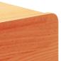 Preview: Wandmontierter Nachttisch 2 pcs Wachsbraun 44 x 32,5 x 40 cm