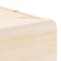 Preview: Wandmontierter Nachttisch 2 pcs Braun 39 x 34 x 16,5 cm