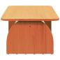 Preview: Couchtisch Wachsbraun 80 x 50 x 31 cm Massivkiefer