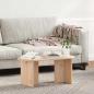 Preview: Couchtisch Natur 80 x 39,5 x 35 cm Massivkiefer