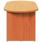 Preview: Couchtisch Wachsbraun 80 x 39,5 x 35 cm Massivkiefer
