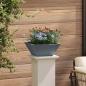 Preview: Kunststoff-Pflanzer 5 pcs Anthrazit 35 x 35 x 15 cm Stahl