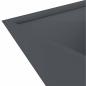 Preview: Kunststoff-Pflanzer 5 pcs Anthrazit 35 x 35 x 15 cm Stahl