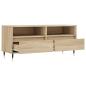 Preview: TV-Schrank Sonoma-Eiche 100x34,5x44,5 cm Holzwerkstoff