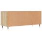 Preview: TV-Schrank Sonoma-Eiche 100x34,5x44,5 cm Holzwerkstoff
