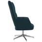 Preview: Relaxsessel Blau Samt