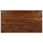 Preview: ARDEBO.de - Tischplatte 100x50x3,8 cm Rechteckig Altholz Massiv