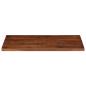 Preview: Tischplatte 100x50x3,8 cm Rechteckig Altholz Massiv