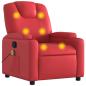 Preview: Massagesessel Rot Kunstleder