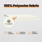 Preview: Einziehbare Markise Creme 250x200 cm
