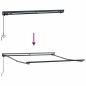 Preview: Einziehbare Markise Anthrazit Grau 350 x 250 cm