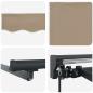 Preview: Einziehbare Markise Beige 350x250 cm