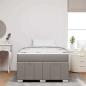 Preview: Bettgestell Taupe 120 x 200 cm Stoff