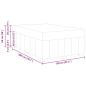Preview: Bettgestell Creme 120 x 200 cm Stoff