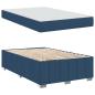 Preview: Bettgestell Blau 120 x 200 cm Stoff