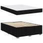 Preview: Bettgestell Schwarz 140 x 200 cm Stoff