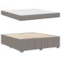 Preview: Bettgestell Taupe 180 x 200 cm Stoff
