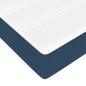 Preview: Bettgestell Sonstiges Blau 200 x 200 cm Stoff