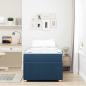 Preview: Bettgestell Sonstiges Blau 80 x 200 cm Stoff
