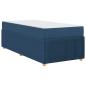 Preview: Bettgestell Sonstiges Blau 80 x 200 cm Stoff