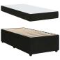 Preview: Bettgestell mit Matratze Sonstiges Schwarz 80 x 200 cm Samt