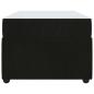 Preview: Bettgestell mit Matratze Sonstiges Schwarz 80 x 200 cm Samt