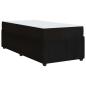 Preview: Bettgestell mit Matratze Sonstiges Schwarz 80 x 200 cm Samt