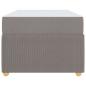 Preview: Bettgestell Sonstiges Taupe 90 x 200 cm Stoff