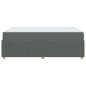Preview: Bettgestell Sonstiges Dunkelgrau 120 x 190 cm Stoff