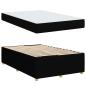 Preview: Bettgestell Sonstiges Schwarz 120 x 190 cm Stoff