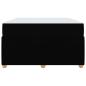 Preview: Bettgestell Sonstiges Schwarz 120 x 190 cm Stoff
