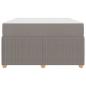 Preview: Bettgestell Sonstiges Taupe 120 x 200 cm Stoff