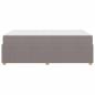 Preview: Bettgestell Sonstiges Taupe 120 x 200 cm Stoff