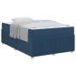 Preview: Bettgestell Sonstiges Blau 120 x 200 cm Stoff