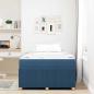 Preview: Bettgestell Sonstiges Blau 120 x 200 cm Stoff