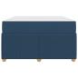 Preview: Bettgestell Sonstiges Blau 120 x 200 cm Stoff