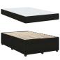 Preview: Bettgestell mit Matratze Sonstiges Schwarz 120 x 200 cm Samt